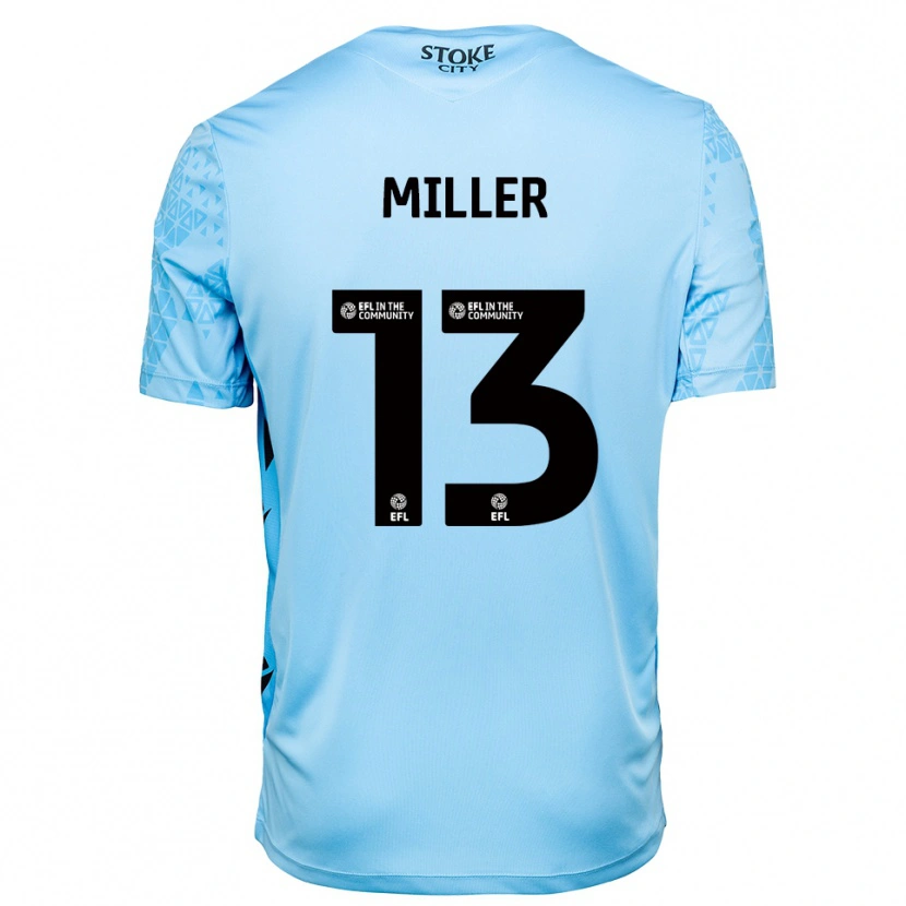 Danxen Kobiety Tom Miller #13 Błękitny I Czarny Koszulka Bramkarska 2025/26