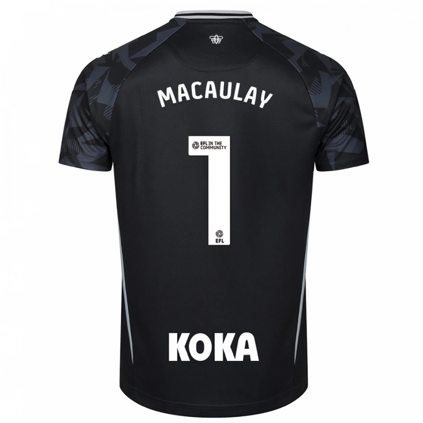 Danxen Kobiety Jonathan Macaulay #1 Niebiesko-Czarny Koszulka Bramkarska 2025/26