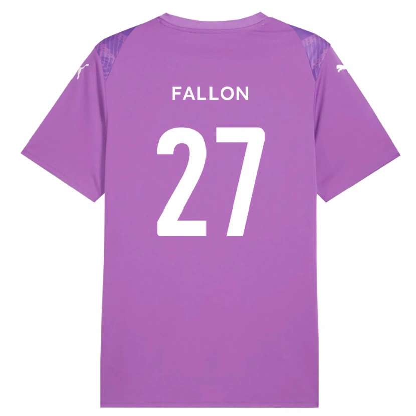 Danxen Kobiety Louie Fallon #27 Średni Fioletowy Koszulka Bramkarska 2025/26