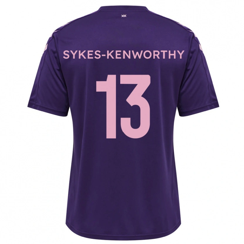Danxen Kobiety George Sykes-Kenworthy #13 Fioletowo-Różowy Koszulka Bramkarska 2025/26