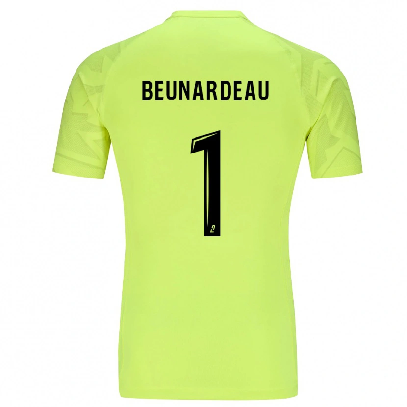 Danxen Kobiety Quentin Beunardeau #1 Neonowy Zielony Koszulka Bramkarska 2025/26