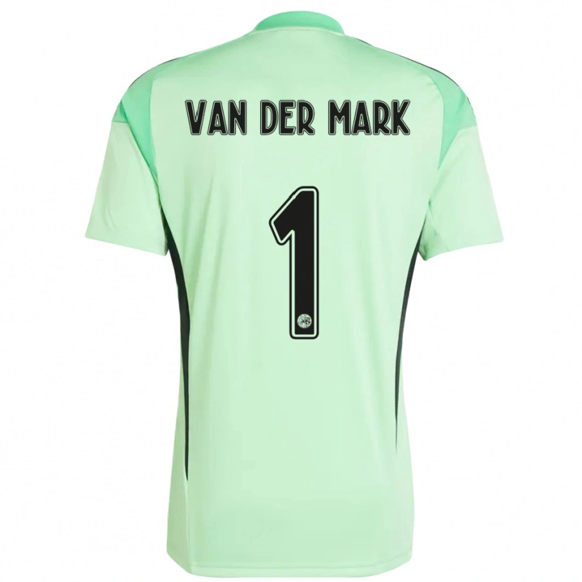 Danxen Kobiety Jesper van der Mark #1 Jasnozielony Czarny Koszulka Bramkarska 2025/26