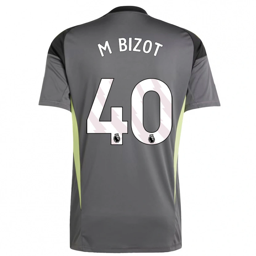 Danxen Kobiety Marco Bizot #40 Ciemnoszary Czarny Koszulka Bramkarska 2025/26