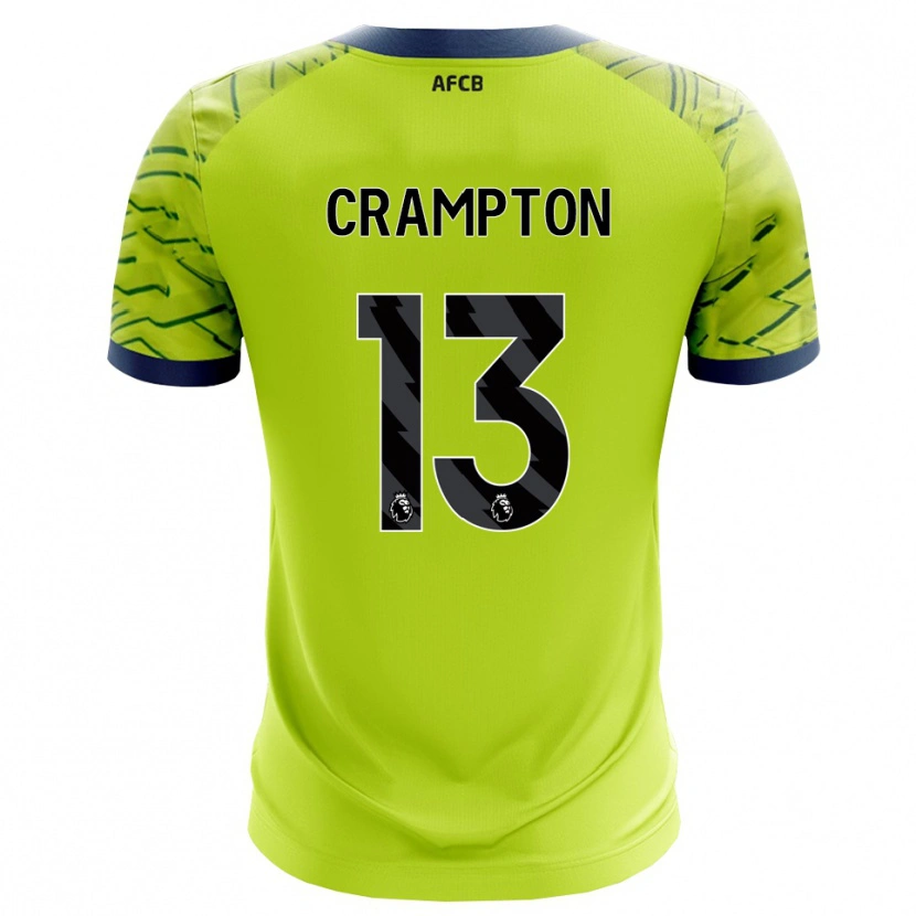 Danxen Kobiety Kai Crampton #13 Zielony Żółty Koszulka Bramkarska 2025/26