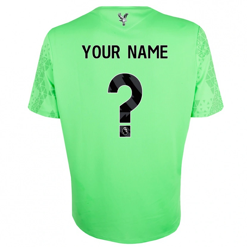 Danxen Kobiety Crystal Palace FC Zielony Czarny Koszulka Bramkarska 2025/26