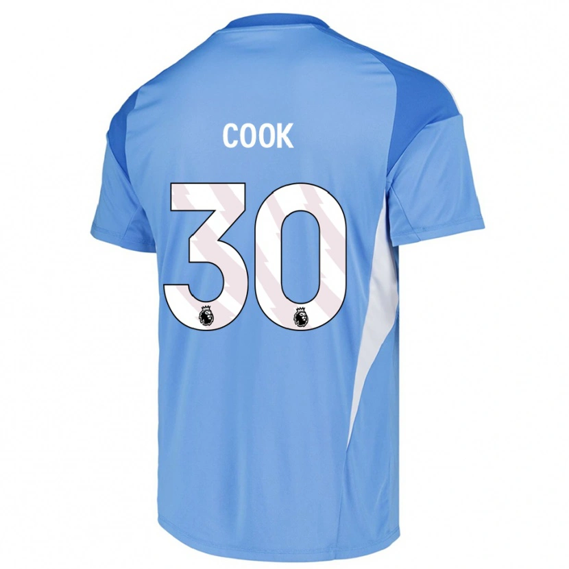 Danxen Kobiety Robbie Cook #30 Błękitny Biały Koszulka Bramkarska 2025/26