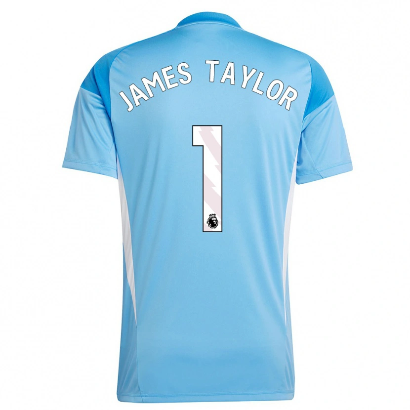 Danxen Kobiety James Taylor #1 Niebieski Biały Koszulka Bramkarska 2025/26
