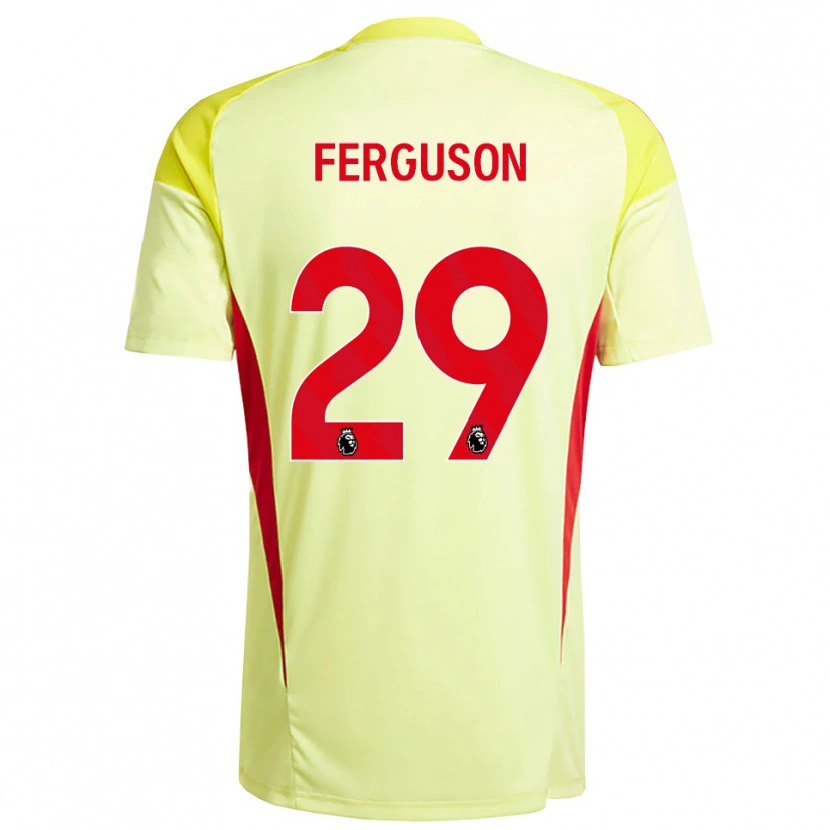 Danxen Kobiety Georgie Ferguson #29 Jasnożółty Pomarańczowy Koszulka Bramkarska 2025/26