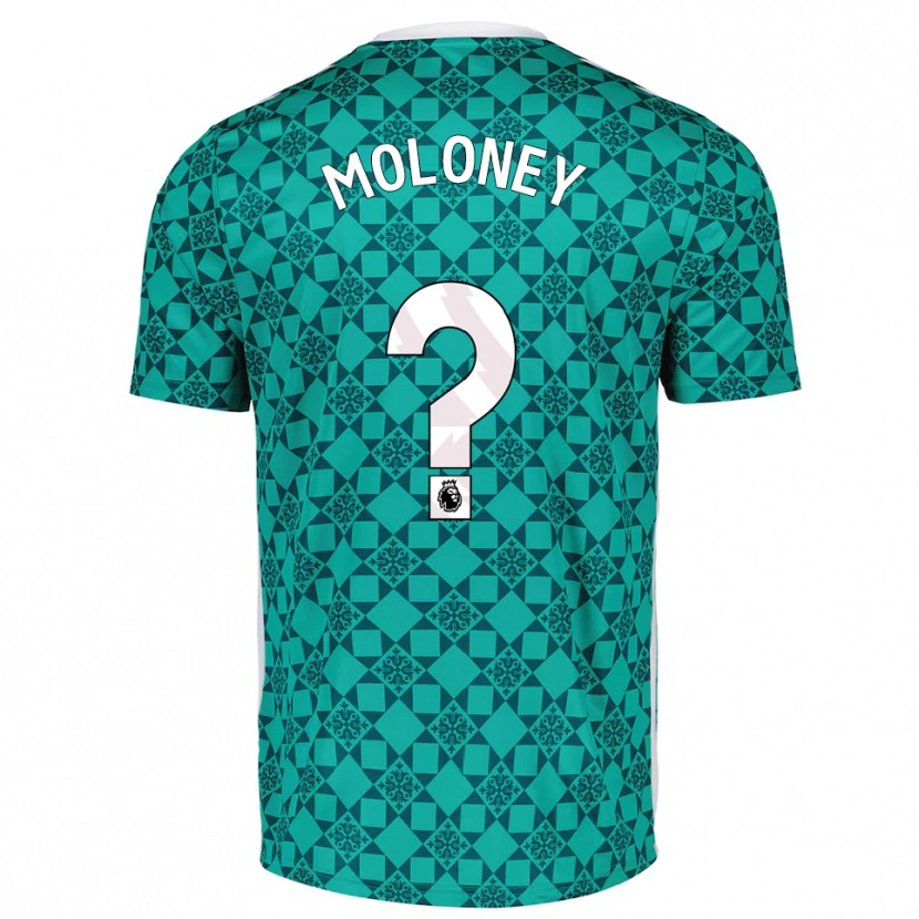 Danxen Kobiety Grace Moloney #0 Zielony Biały Koszulka Bramkarska 2025/26