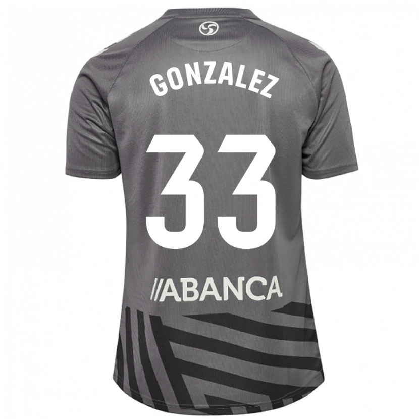Danxen Kobiety Marcos González #33 Ciemno Szaro Czarny Koszulka Bramkarska 2025/26