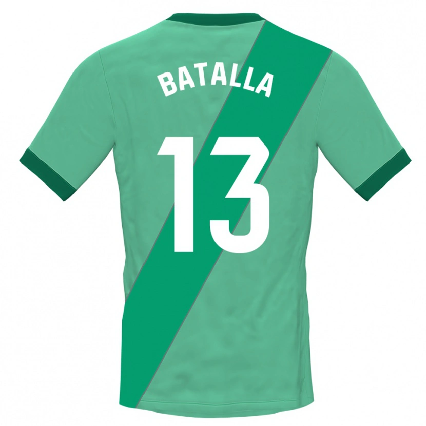 Danxen Kobiety Augusto Batalla #13 Zielono Czarny Koszulka Bramkarska 2025/26