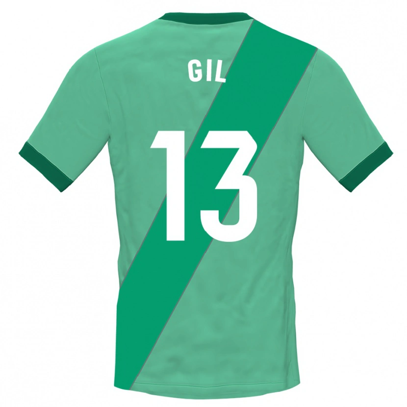 Danxen Kobiety Juanpe Gil #13 Zielono Czarny Koszulka Bramkarska 2025/26