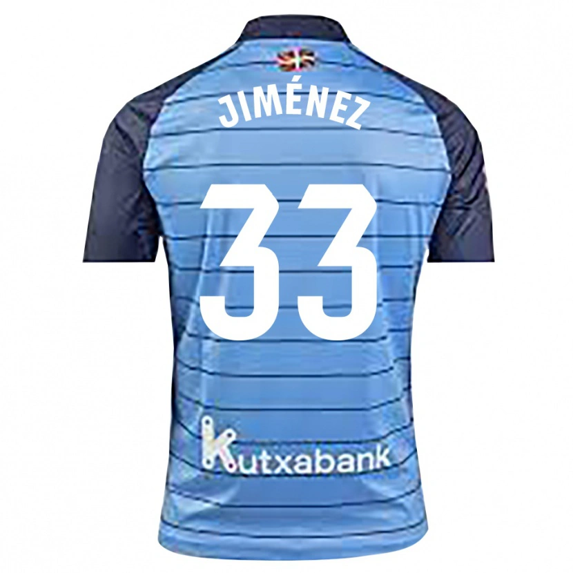 Danxen Kobiety Javier Jiménez #33 Granatowy Koszulka Bramkarska 2025/26