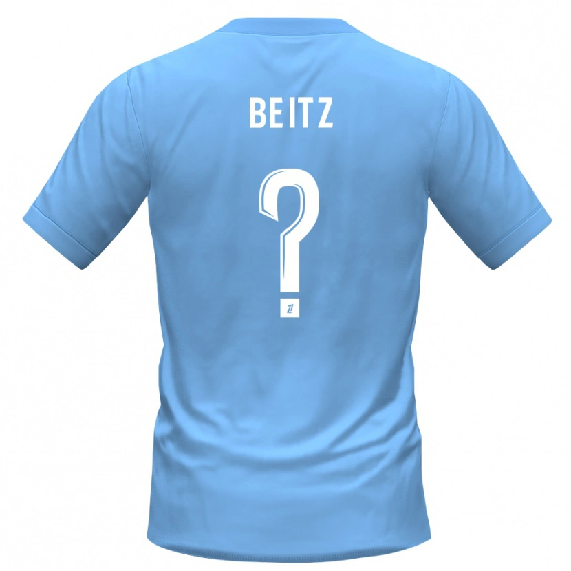 Danxen Kobiety Taylor Beitz #0 Niebiesko Czarny Koszulka Bramkarska 2025/26