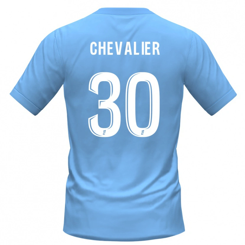 Danxen Kobiety Lucas Chevalier #30 Niebiesko Czarny Koszulka Bramkarska 2025/26