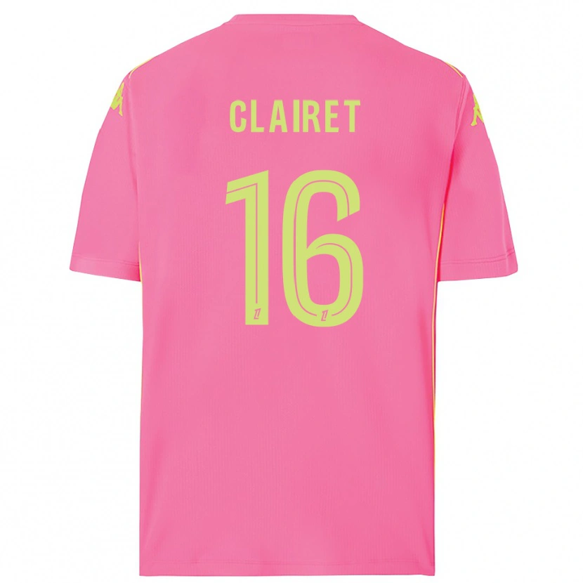 Danxen Kobiety Duncan Clairet #16 Gorąco Różowy Koszulka Bramkarska 2025/26