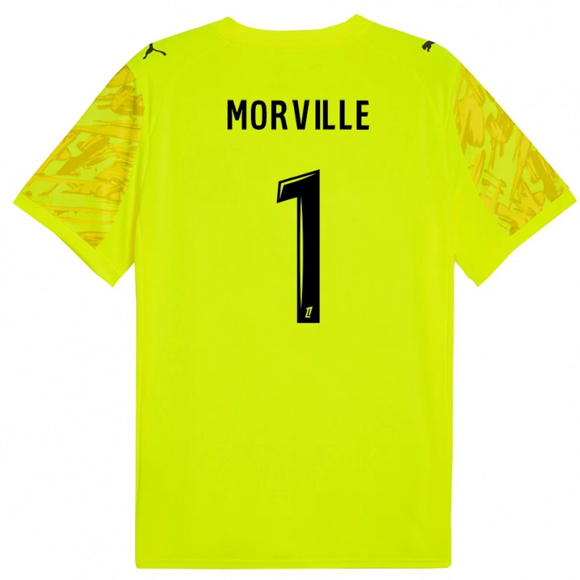 Danxen Kobiety Matisse Morville #1 Fluorescencyjnie Zielono Żółty Koszulka Bramkarska 2025/26