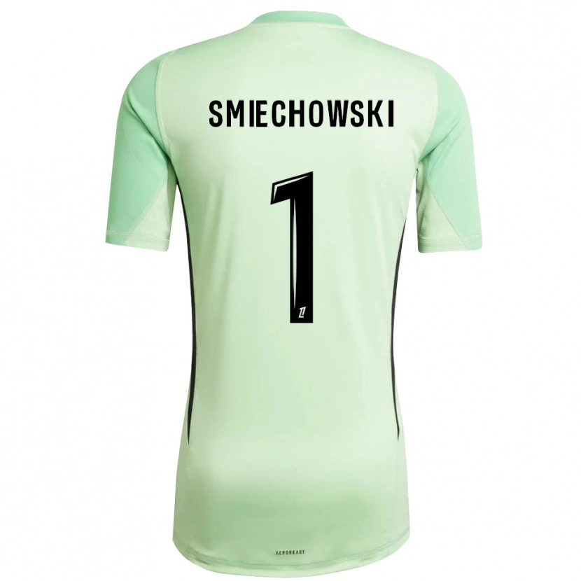 Danxen Kobiety Artur Smiechowski #1 Jasno Zielono Czarny Koszulka Bramkarska 2025/26