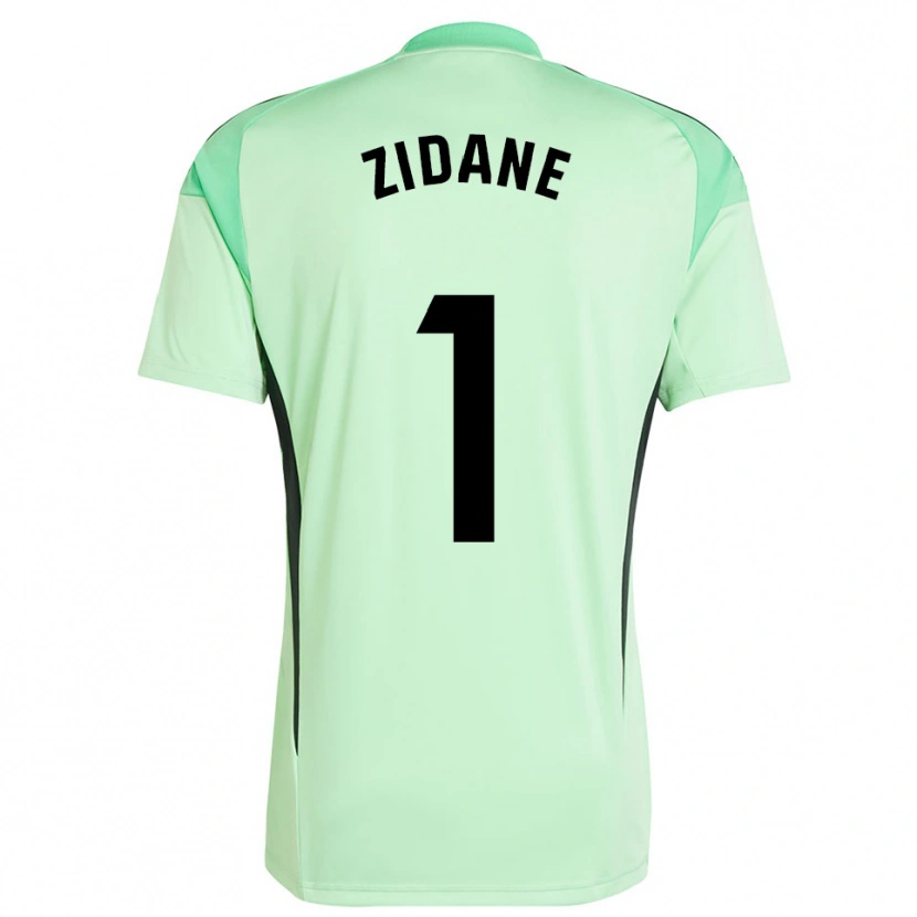 Danxen Kobiety Luca Zidane #1 Jasno Pomarańczowo Czarny Koszulka Bramkarska 2025/26