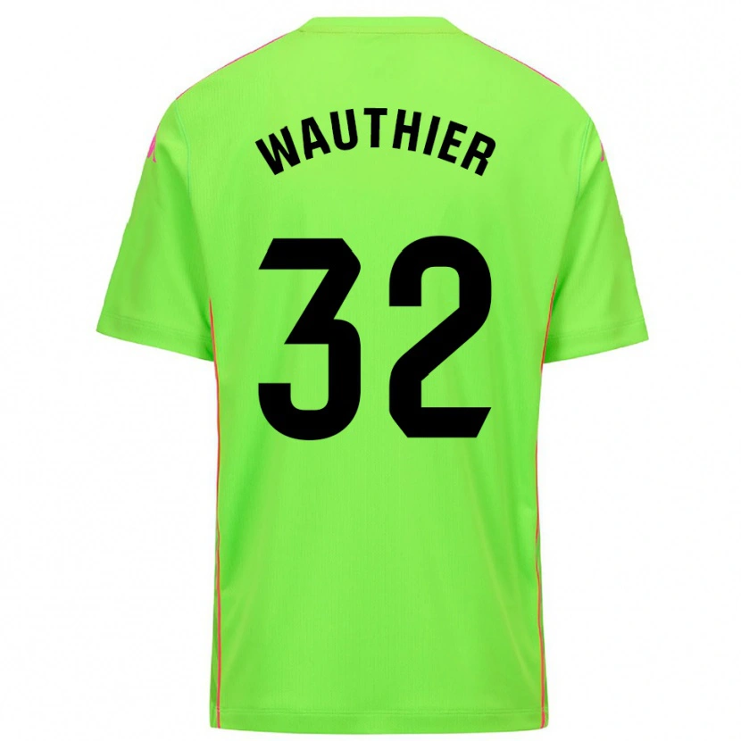 Danxen Kobiety Hugo Wauthier #32 Lirme Głęboko Różowy Koszulka Bramkarska 2025/26