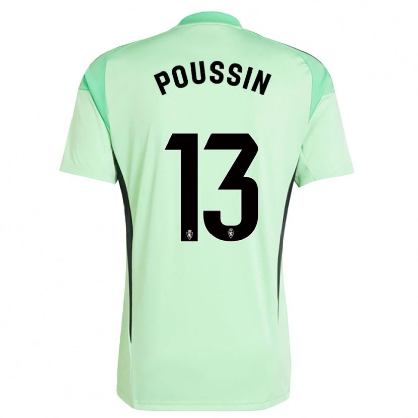 Danxen Kobiety Gaëtan Poussin #13 Średnio Zielony Koszulka Bramkarska 2025/26