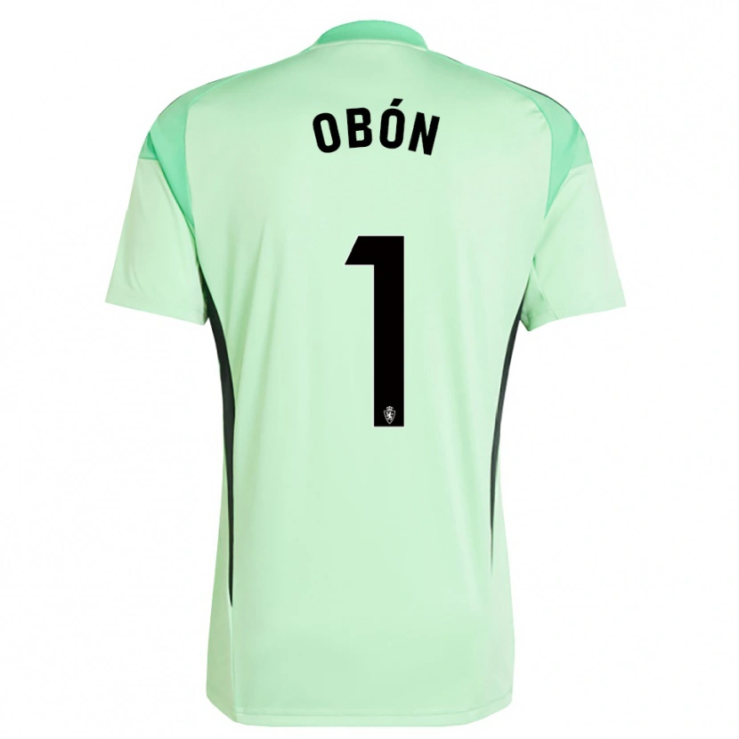 Danxen Kobiety Manuel Obón #1 Średnio Zielony Koszulka Bramkarska 2025/26