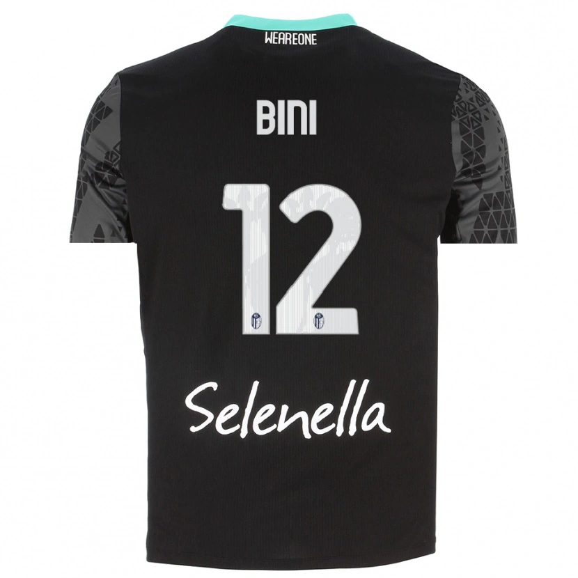 Danxen Kobiety Cesare Bini #12 Szary Czarny Biały Koszulka Bramkarska 2025/26
