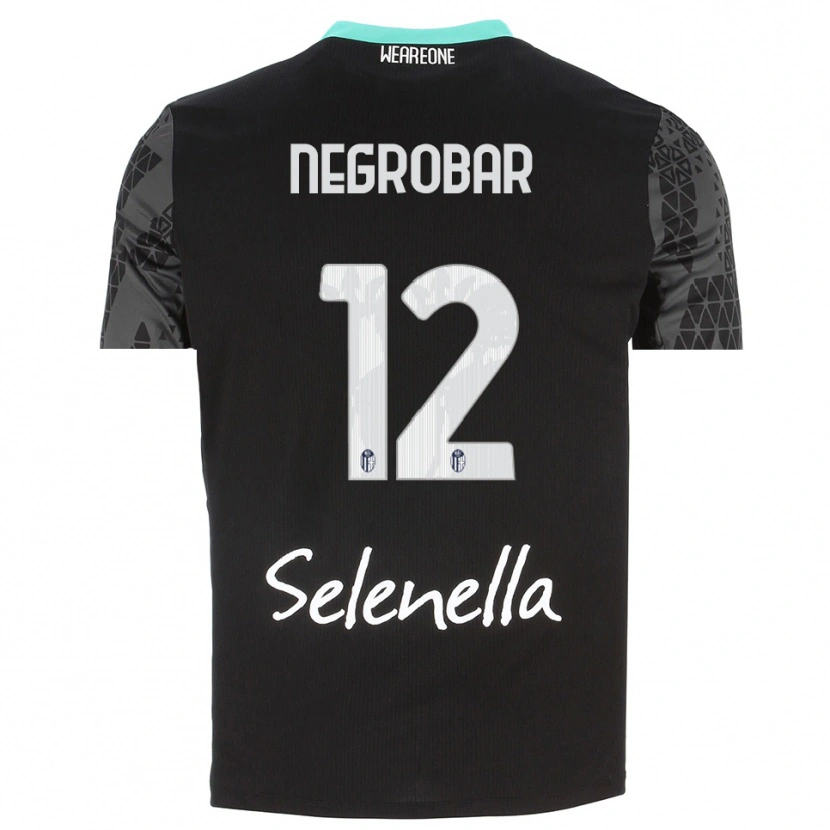 Danxen Kobiety Lucas Negrobar #12 Szary Czarny Biały Koszulka Bramkarska 2025/26