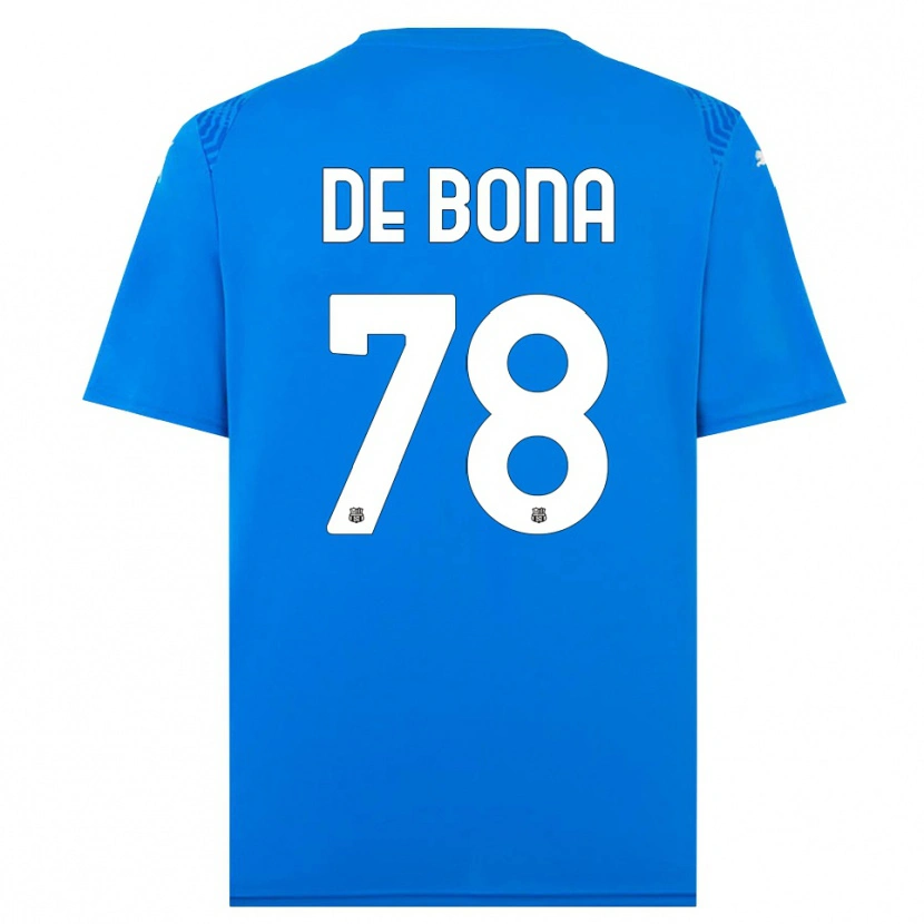 Danxen Kobiety Francesca De Bona #78 Niebieski Biały Koszulka Bramkarska 2025/26