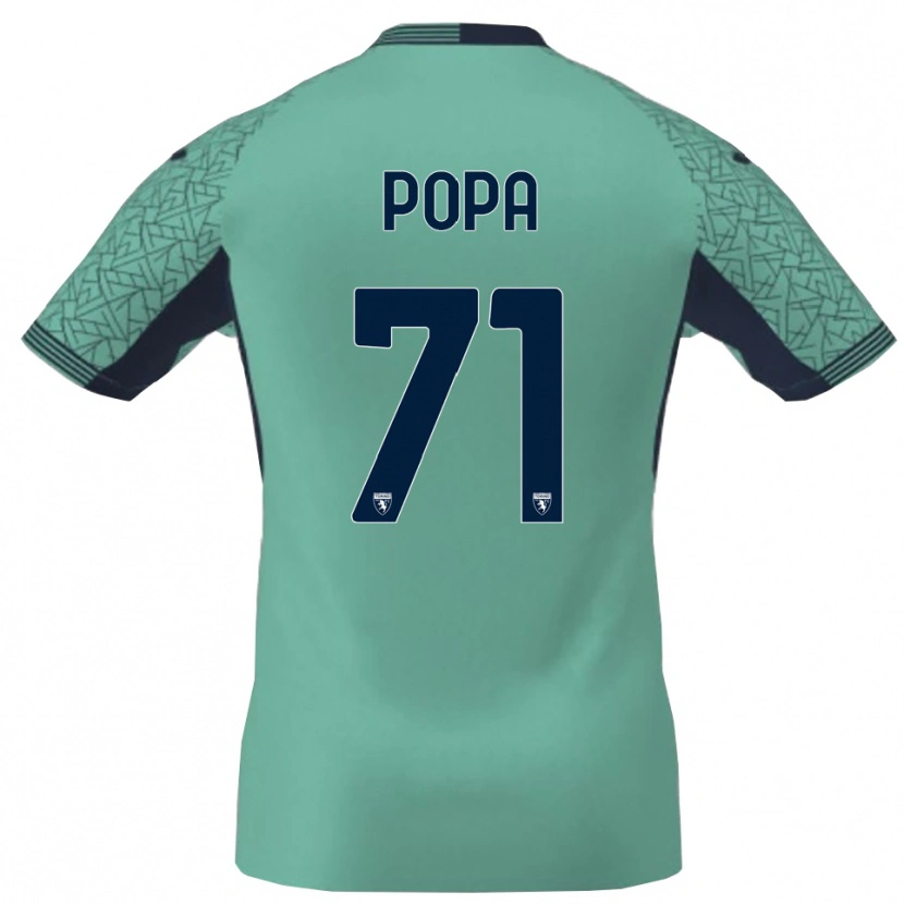 Danxen Kobiety Mihai Popa #71 Błękit Laguna Koszulka Bramkarska 2025/26