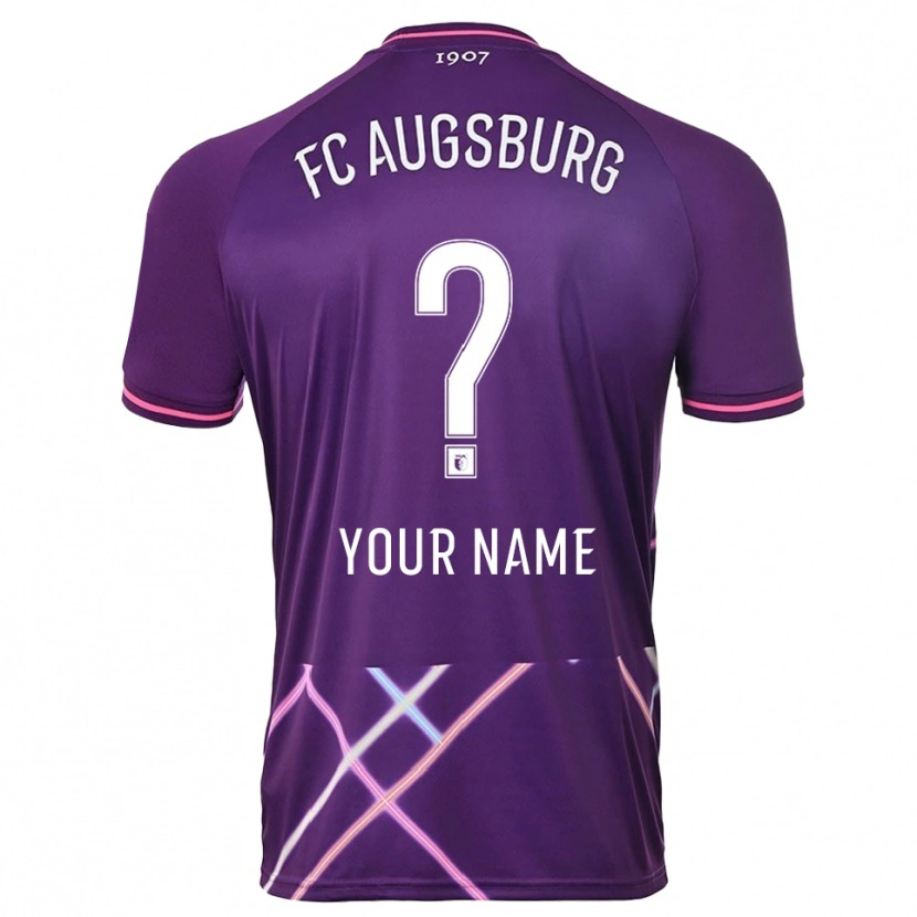 Danxen Kobiety FC Augsburg Fioletowy Różowy Koszulka Bramkarska 2025/26