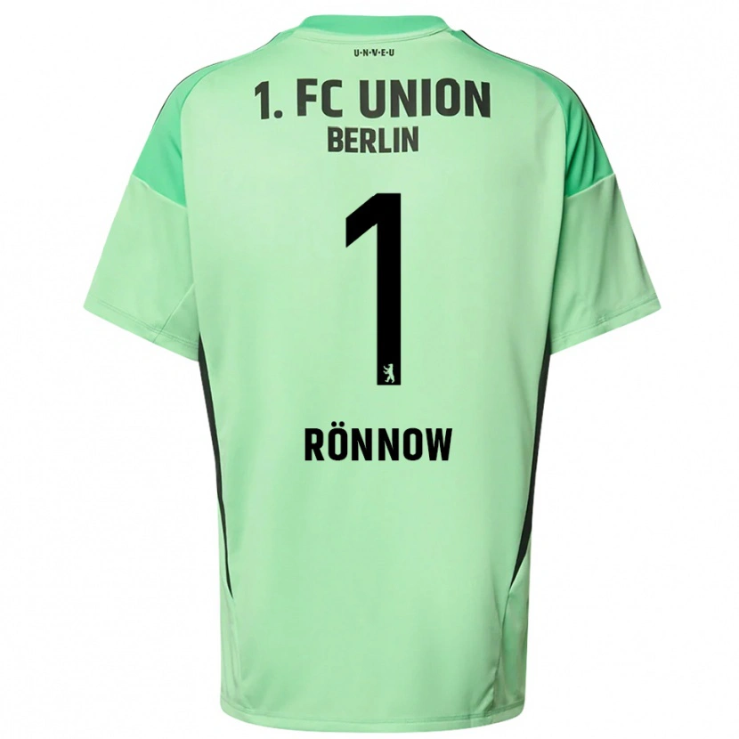 Danxen Kobiety Frederik Rönnow #1 Jasnozielony Czarny Koszulka Bramkarska 2025/26