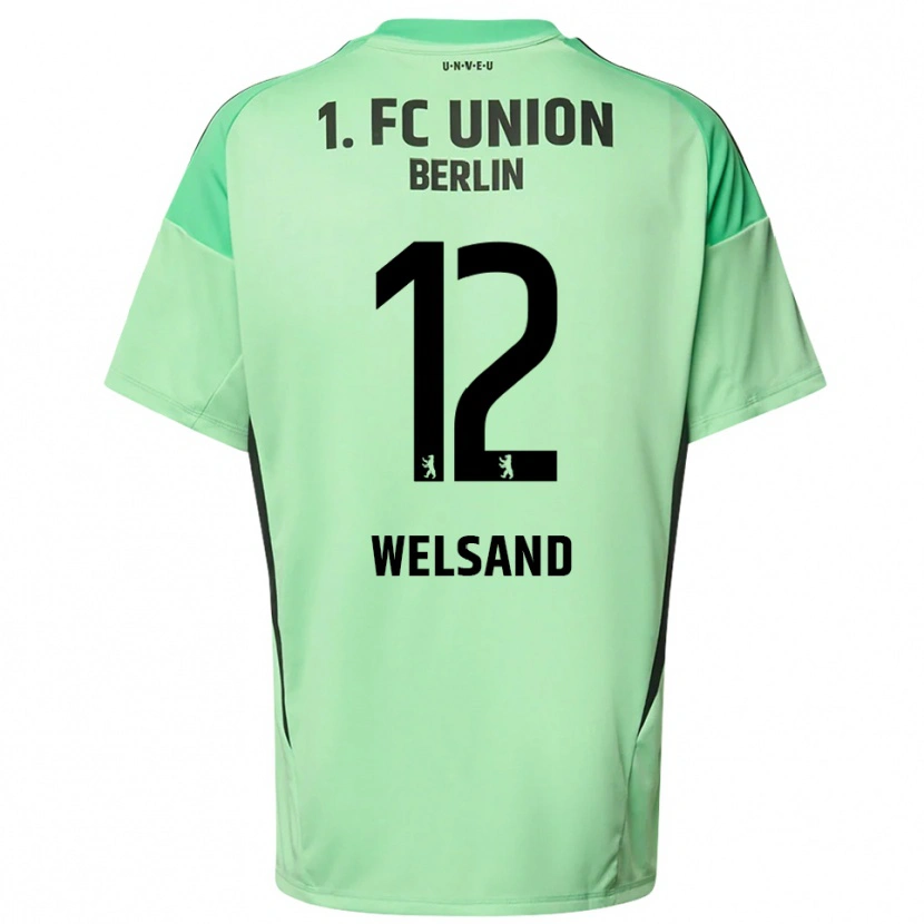 Danxen Kobiety Oskar Welsand #12 Jasnozielony Czarny Koszulka Bramkarska 2025/26