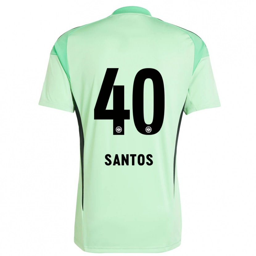 Danxen Kobiety Kauã Santos #40 Jasnozielony Czarny Koszulka Bramkarska 2025/26