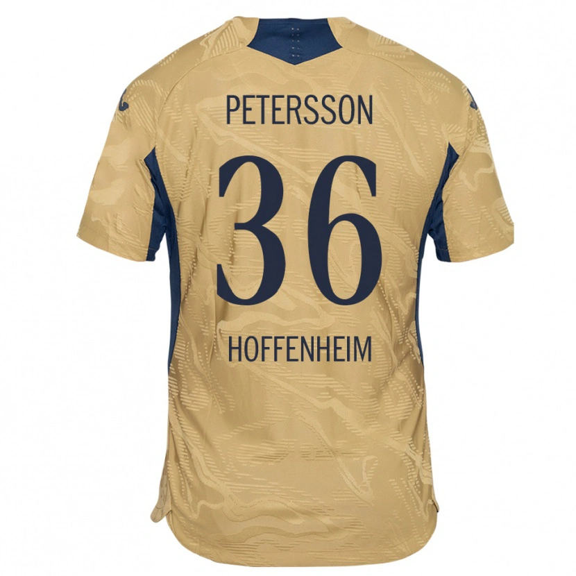 Danxen Kobiety Lúkas Petersson #36 Brązowo-Szary Czarny Koszulka Bramkarska 2025/26