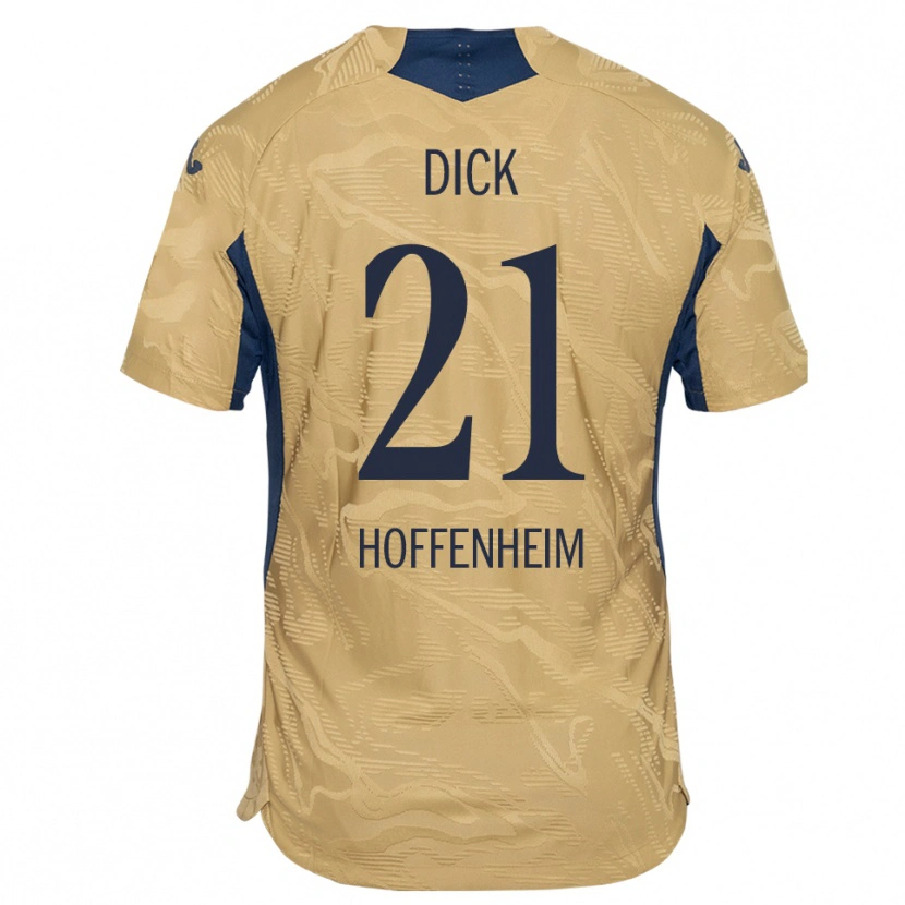 Danxen Kobiety Laura Dick #21 Brązowo-Szary Czarny Koszulka Bramkarska 2025/26