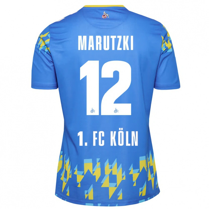 Danxen Kobiety Mikolaj Marutzki #12 Niebieski Chaber Koszulka Bramkarska 2025/26
