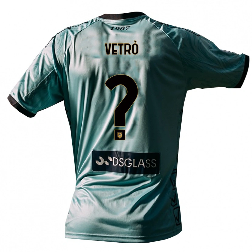 Danxen Kobiety Antonio Vetrò #0 Jasny Niebieski Biały Koszulka Bramkarska 2025/26