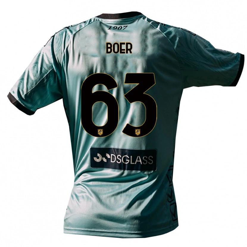 Danxen Kobiety Pietro Boer #63 Jasny Niebieski Biały Koszulka Bramkarska 2025/26