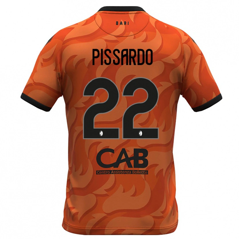 Danxen Kobiety Marco Pissardo #22 Ciemny Pomarańczowy Czarny Koszulka Bramkarska 2025/26