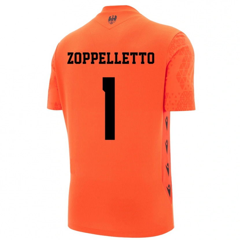 Danxen Kobiety David Zoppelletto #1 Ciemny Pomarańczowy Czarny Koszulka Bramkarska 2025/26