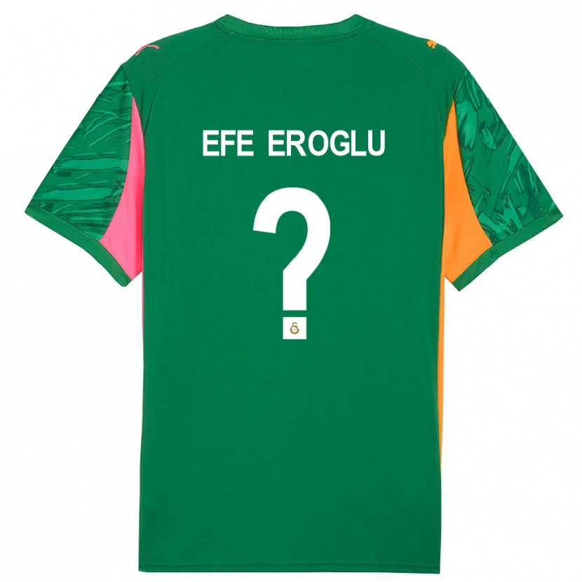 Danxen Kobiety Cem Efe Eroğlu #0 Zielony Pomarańczowy Różowy Koszulka Bramkarska 2025/26