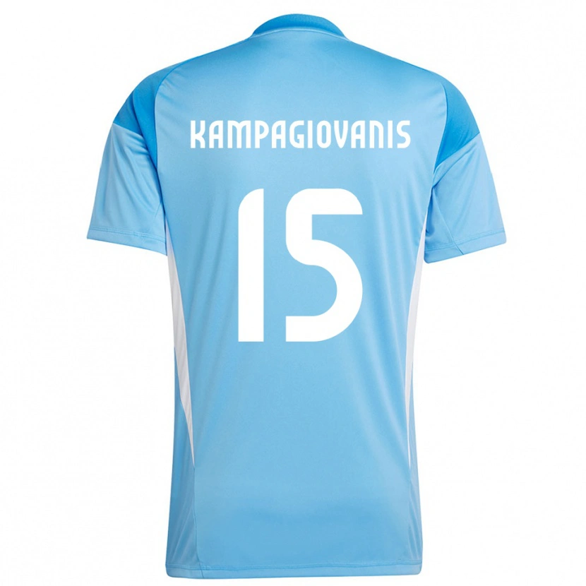 Danxen Kobiety Anastasios Kampagiovanis #15 Głęboki Błękit Koszulka Bramkarska 2025/26