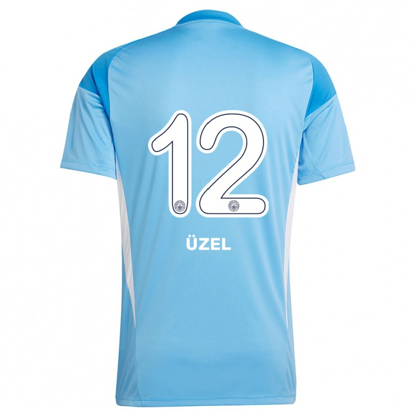 Danxen Kobiety Nevzat Üzel #12 Królewski Niebieski Biały Koszulka Bramkarska 2025/26