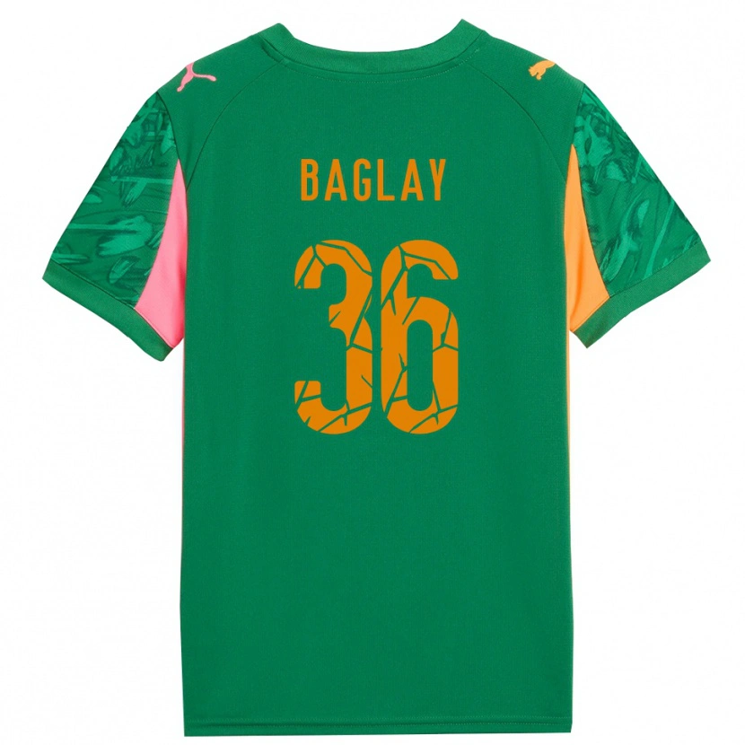 Danxen Kobiety Rostyslav Baglay #36 Zielony Pomarańczowy Różowy Koszulka Bramkarska 2025/26
