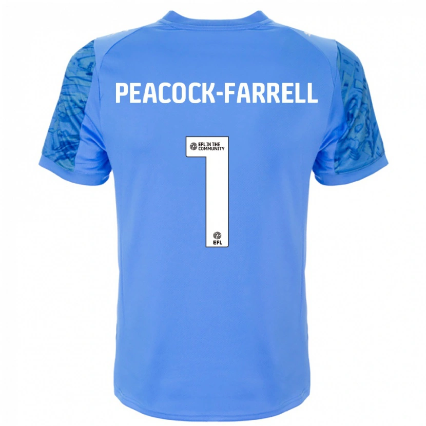 Danxen Kobiety Bailey Peacock-Farrell #1 Błękit Cyjana Koszulka Bramkarska 2025/26