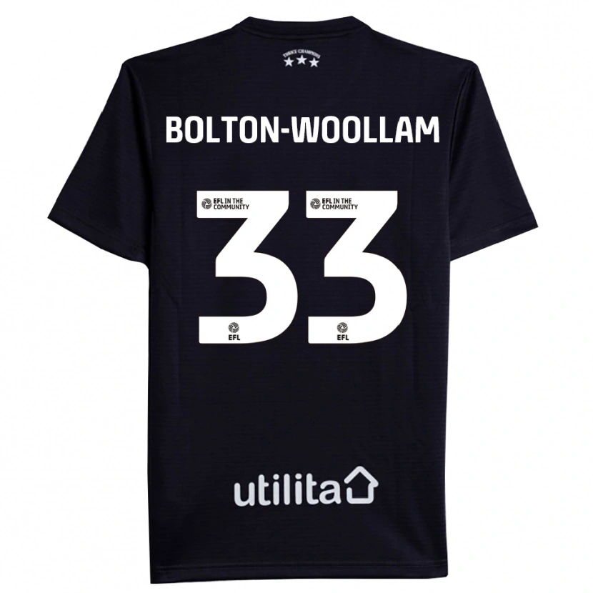 Danxen Kobiety Kacey Bolton-Woollam #33 Czarny Biały Koszulka Bramkarska 2025/26
