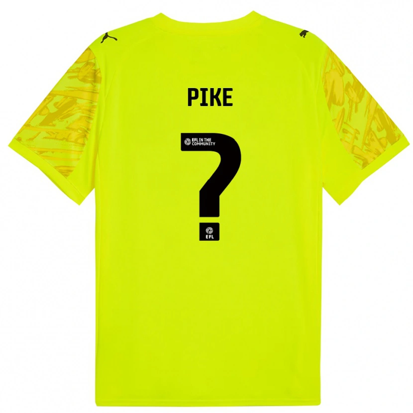 Danxen Kobiety Ethan Pike #0 Fluorescencyjna Zieleń Koszulka Bramkarska 2025/26