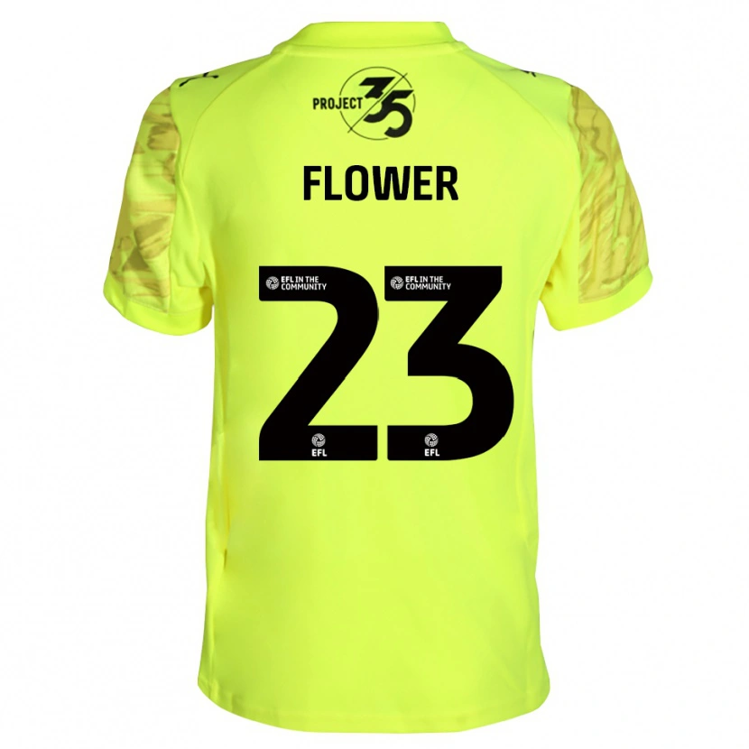 Danxen Kobiety Jack Flower #23 Czarny Fluorescencyjny Koszulka Bramkarska 2025/26