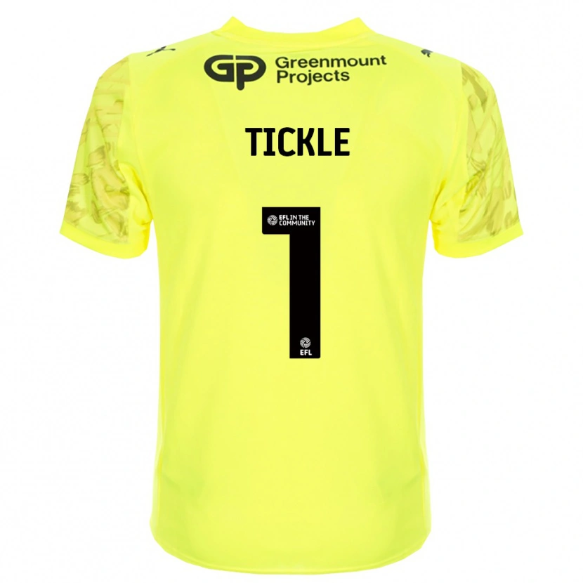Danxen Kobiety Sam Tickle #1 Czarny Fluorescencyjny Koszulka Bramkarska 2025/26